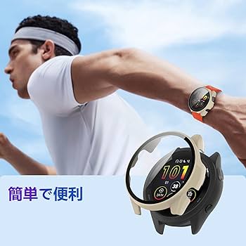 GARMIN デバイス ケース付き Amazon.co.jp: ガーミン Garmin Forerunner 165 / 165 Music